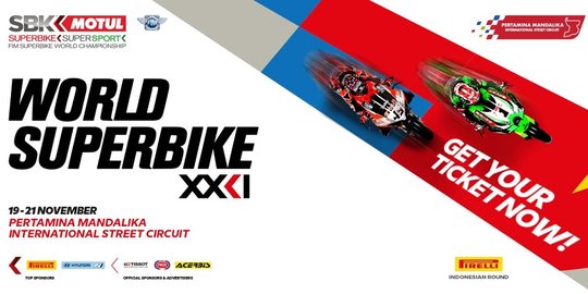 Tiket WSBK di Mandalika Bisa Dibeli di Tiketapasaja.com Mulai Hari Ini