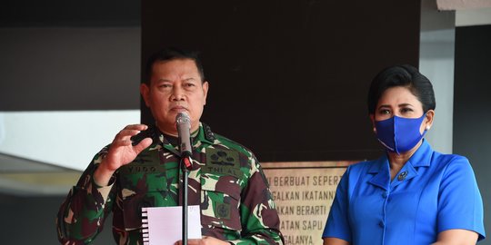 Istri Kasal TNI Yudo Margono Ternyata Perwira Polisi, Ini Jabatannya di Polri