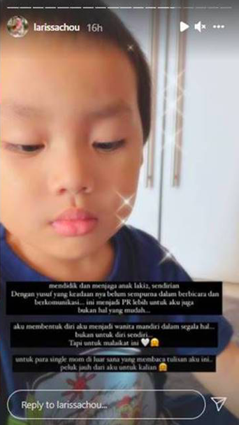 singgung soal anak sambung larrisa chou ingatkan alvin faiz tetap utamakan yusuf