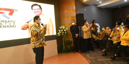 Perintah Airlangga untuk Kader Golkar: Mesin Partai Harus Panas, Jangan Dimatikan