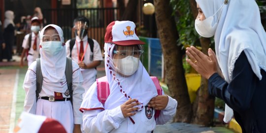 45 SD di Kota Tangerang Mulai Gelar Pembelajaran Tatap Muka Terbatas