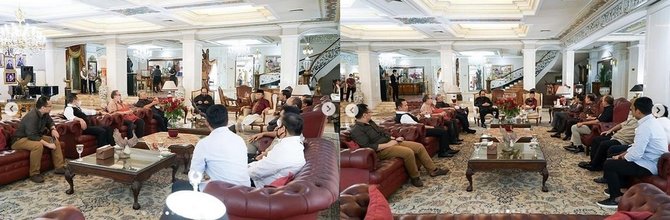 karpet merah di rumah mewah pengusaha abdul latief