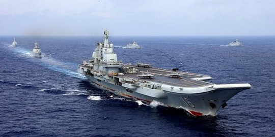 Pertama Kalinya Kapal Perang China dan Rusia Latihan Bersama di Pasifik