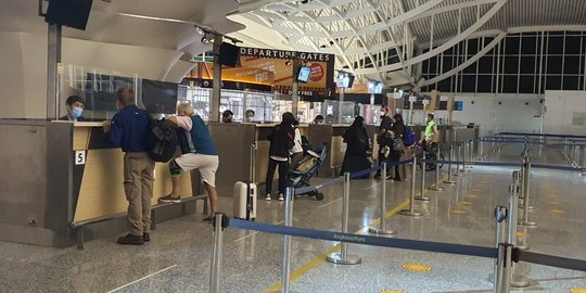 Pemberlakuan Wajib Tes PCR, Jumlah Penumpang di Bandara I Gusti Ngurah Rai Turun