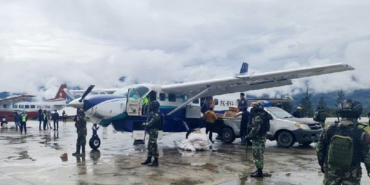 Bandara Aminggaru Ilaga Sempat Ditutup akibat Kecelakaan Pesawat