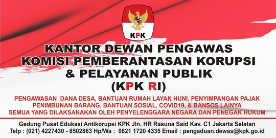 Waspada Ada Ormas Pakai Nama Dewas KPK Pakai Seragam dan Atribut Logo