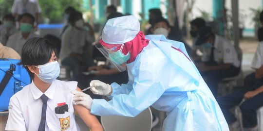Kejar Target Herd Immunity, BIN Vaksinasi Warga dan Pelajar Bengkulu