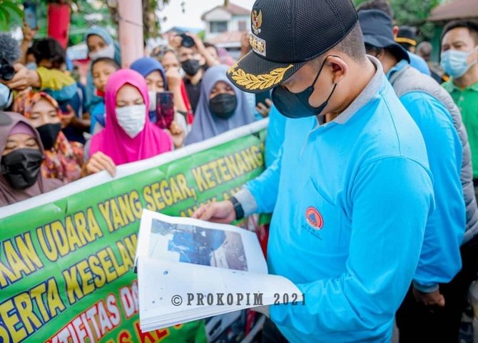 warga medan protes jalan di kampungnya sering dilewati truk wali kota lakukan ini