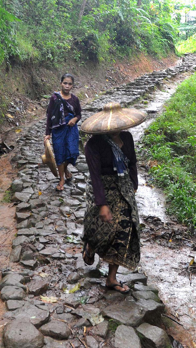 kampung baduy kala pandemi