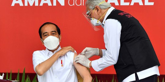 Jokowi: Daerah Vaksinasi Masih Rendah, Dikejar Untuk Mencapai di Atas 50 Persen