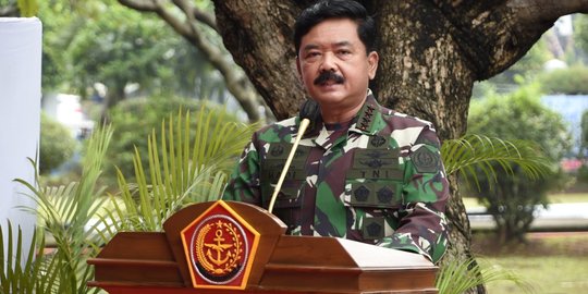 Panglima Marsekal Hadi Mutasi 108 Perwira Tinggi TNI