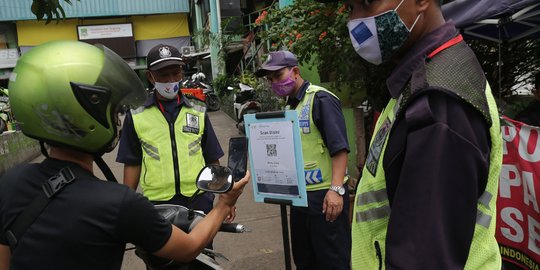 Masuk Pasar Tradisional di Tangerang Kini Gunakan PeduliLindungi