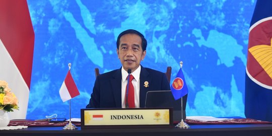 Jokowi Dorong Peluang Kemitraan ASEAN-Korea di Bidang Ekonomi Hijau dan Digital