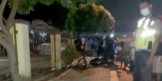 Tabrak Trotoar dan Pagar Gereja, Pengendara Motor di Jayapura Tewas