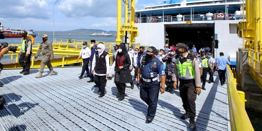 Gubernur Khofifah Resmikan Dermaga Movable Bridge Pelabuhan Ketapang Banyuwangi