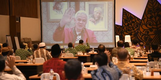 Pesan Ganjar saat Buka Musda I Papdesi Jateng: Hati-hati dengan Korupsi