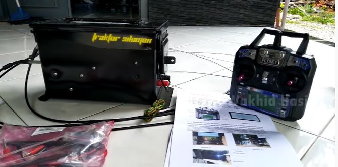 traktor dengan remote control