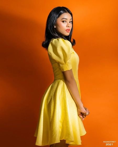 tampil elegan ini pemotretan terbaru aqeela calista 039dari jendela smp039