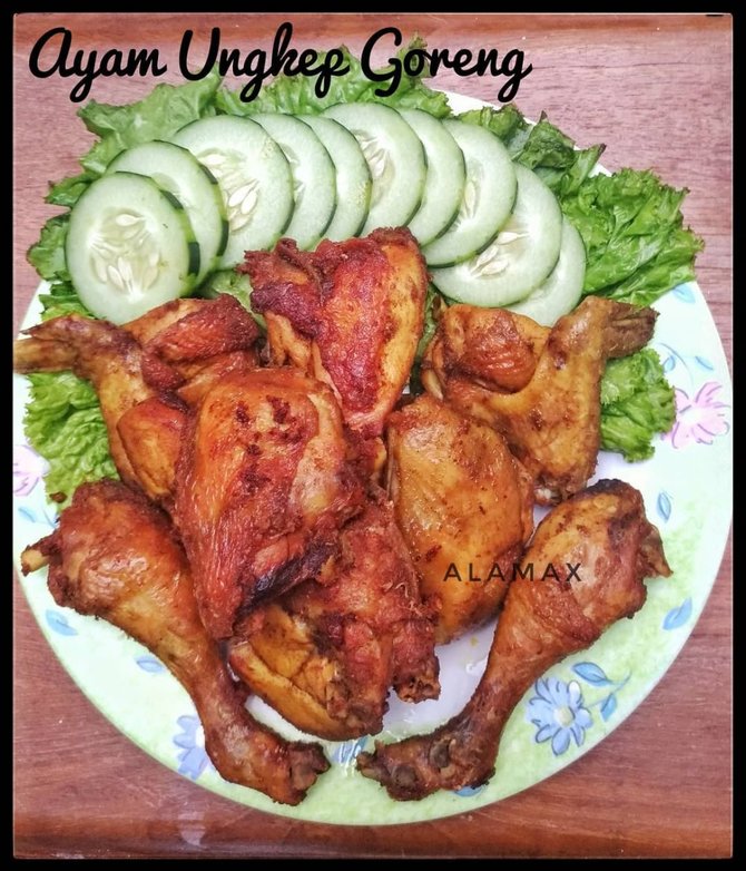 ayam ungkep goreng