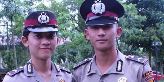 Sejoli Pacaran Sejak Pendidikan Bintara Polri, Awet Hingga Kini Jadi Polisi-Polwan