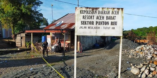 Polda Aceh Turunkan Tim Buru Pelaku Penembakan Pos Polisi Panton Reu