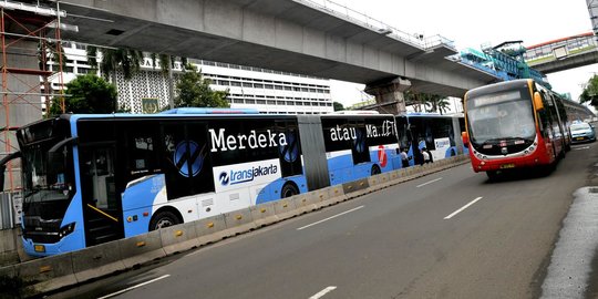 Ada Demo Buruh, Transjakarta Sesuaikan Rute di Kawasan Monas