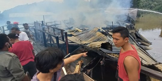 ODGJ Sulut Api dalam Kamar, 3 Rumah di Jayapura Terbakar