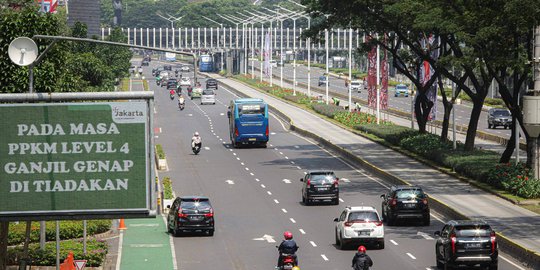 Pelanggar Ganjil Genap di DKI akan Mulai Dikenakan Sanksi Tilang Hari Ini