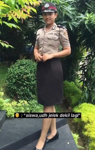 transformasi polwan cantik