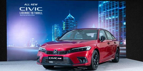 All New Honda Civic RS: Sedan Medium nan Sporty Rp 567 Juta