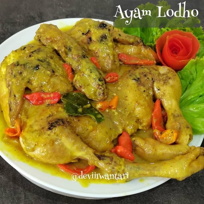 9 resep ayam lodho kuah kental dan gurih cocok untuk menu harian