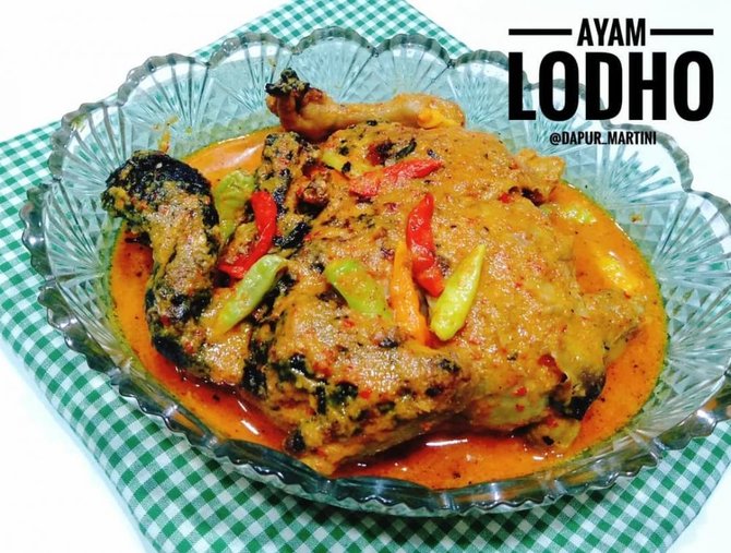 9 resep ayam lodho kuah kental dan gurih cocok untuk menu harian