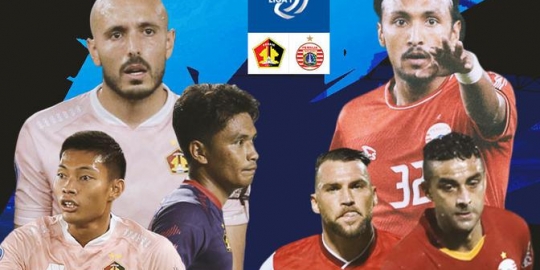 Link Live Streaming BRI Liga 1: Duel Seru Duo Macan Persik Vs Persija