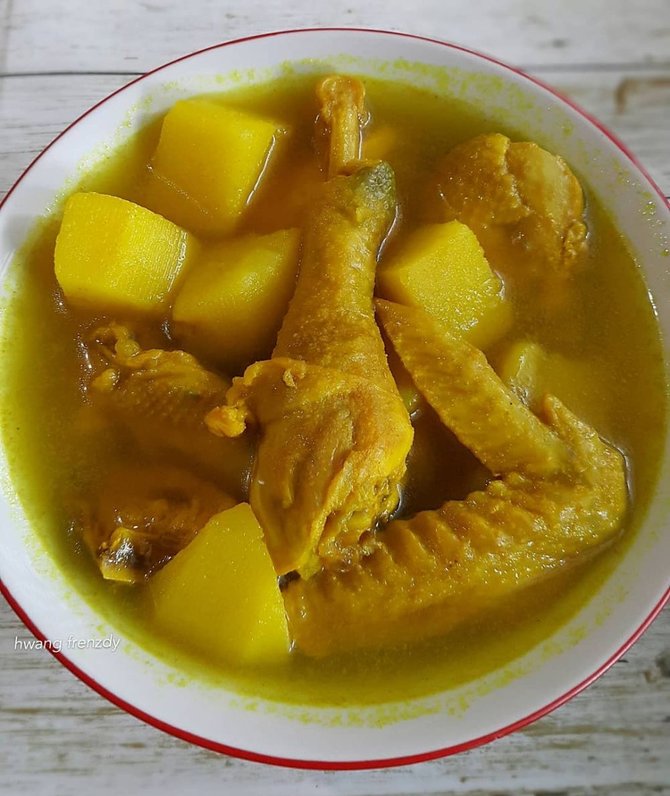 resep ayam kunyit