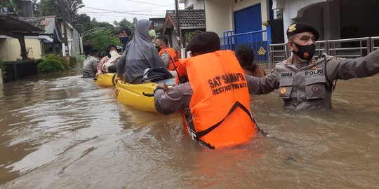 Anies: Banjir Jakarta Surut Bukan Semata-mata Karena Gravitasi, Tapi Ditarik Pompa