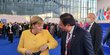 Momen Airlangga Senang Lihat Angela Merkel Pakai Baju Kuning di KTT G20