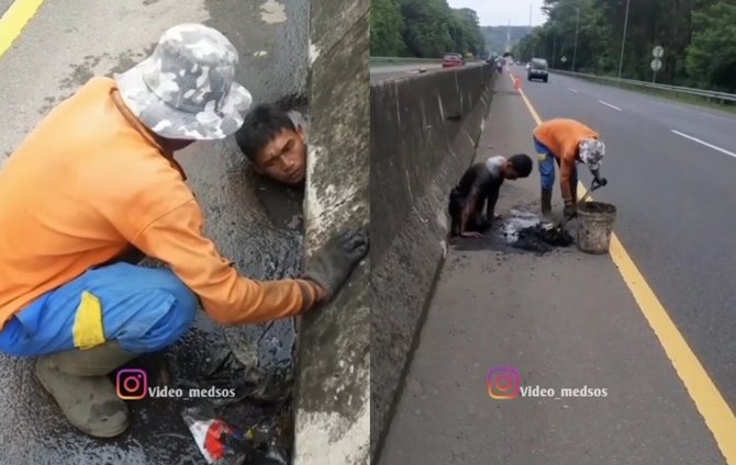 pekerjaan pria ini banjir pujian