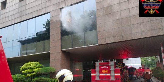 Gedung Basarnas Terbakar Diduga karena Korsleting Listrik