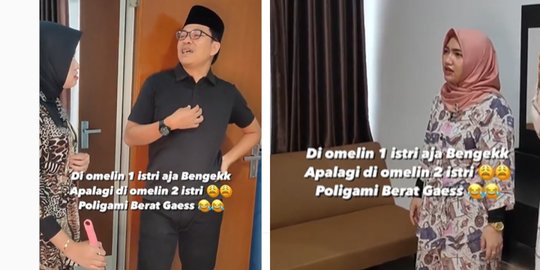 Punya 2 Istri, Begini Momen Mat Peci Diomeli Teman Hidupnya, 2 Istrinya Kompak Marah