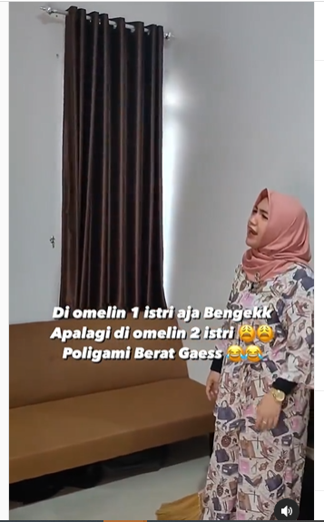 momen mat peci diomeli 2 istrinya kompak marah