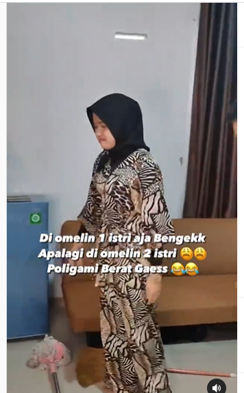 momen mat peci diomeli 2 istrinya kompak marah