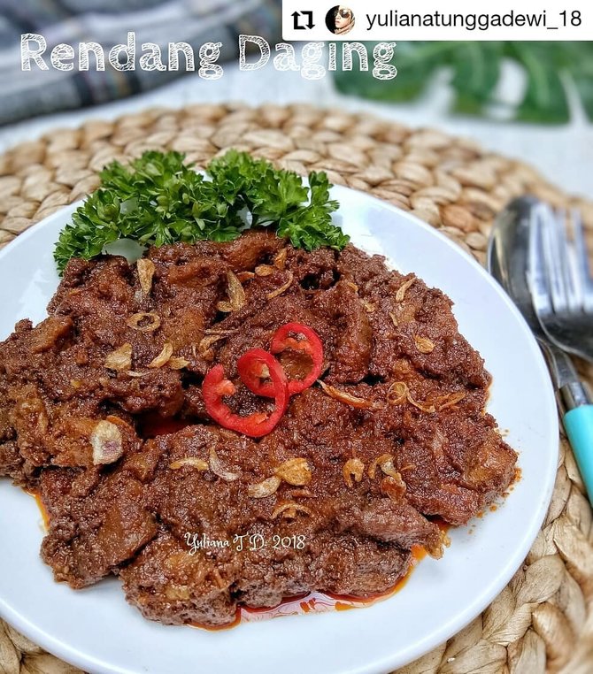 rendang daging