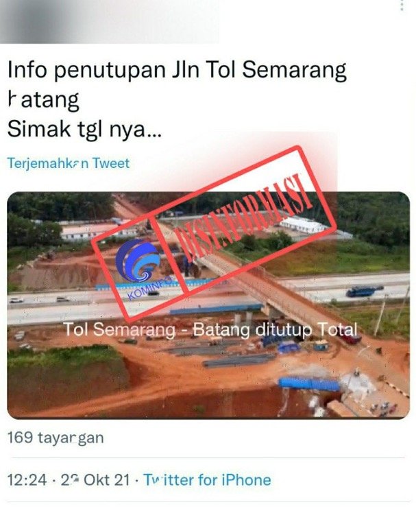 tol semarang batang tidak ditutup total