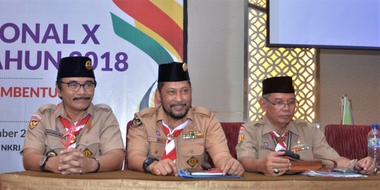 Perseteruan Adhyaksa Dault dengan Kwartir Nasional Pramuka Berakhir Damai