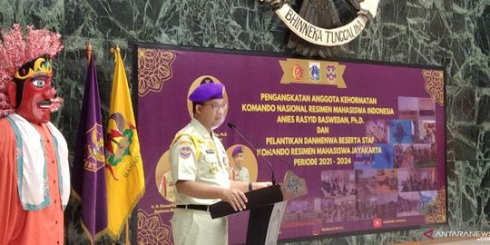 Anies Baswedan Diangkat jadi Anggota Kehormatan Menwa Indonesia