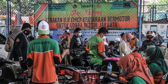 Uji Emisi Gratis Sepeda Motor