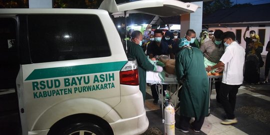 Sempat Dirujuk ke RSHS, Driver Ojol yang Tertimpa Pohon di Purwakarta Meninggal