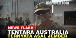 VIDEO: Tentara Australia Bikin Anggota TNI Kaget, Diajak Bicara Logat Jawanya Medok