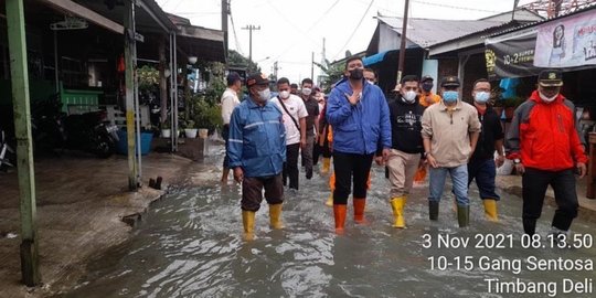 BKMG Peringatkan Potensi Banjir Rob hingga Pekan Depan, Warga Medan Diminta Waspada