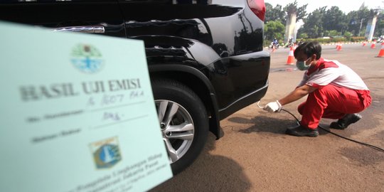 Uji Emisi, Polisi akan Sanksi Knalpot Kendaraan yang Ngebul Keluarkan Asap Hitam